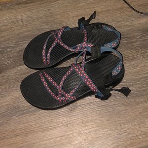 Chaco women’s ZX1 Unasweep sandals in burst blue
